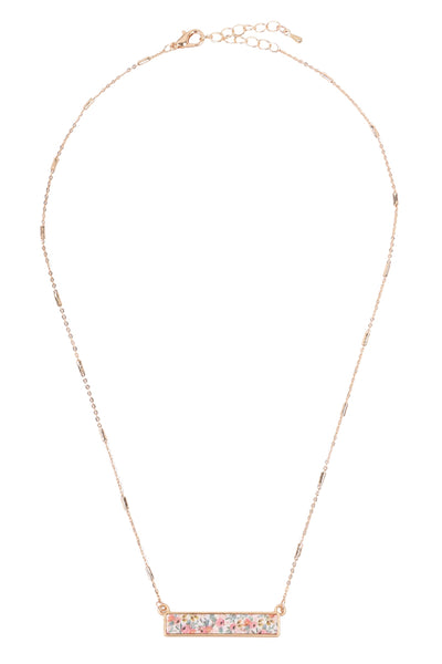 FLORAL PENDANT NECKLACE6PCS (NOW $0.75 ONLY!)