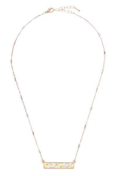 FLORAL PENDANT NECKLACE6PCS (NOW $0.75 ONLY!)