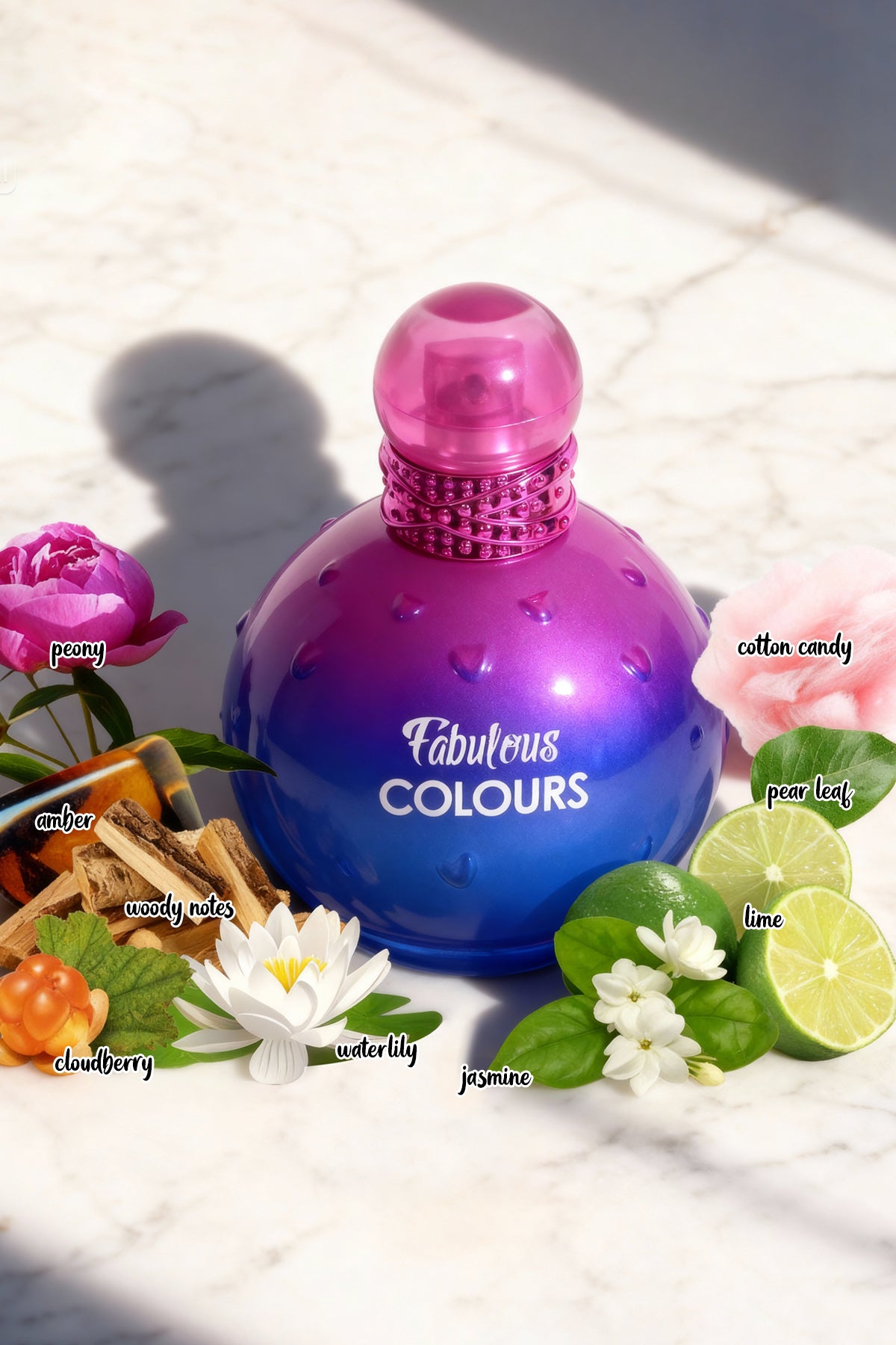 FABULOUS COLOURS SPRAY PERFUME EAU DE PARFUM FOR WOMEN - 100ML/3.4FL.O ...