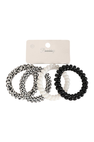 SPIRAL HAIR TIES HAIR ACCESSORIES