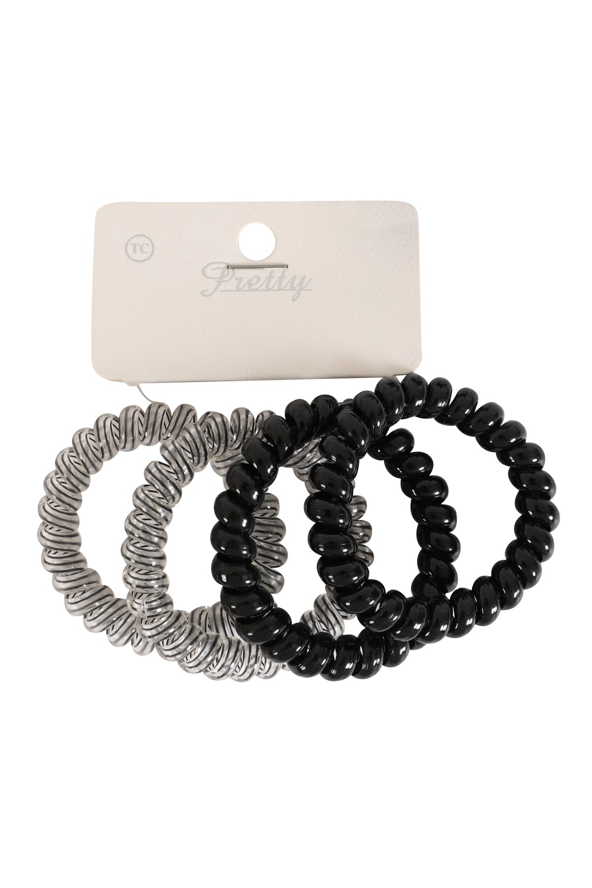 SPIRAL HAIR TIES HAIR ACCESSORIES