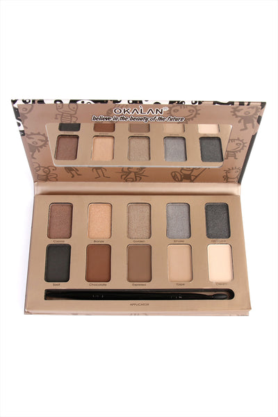 OKALAN NATURAL EYESHADOW PALETTE