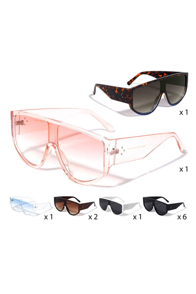 TINTED LENS FASHION SUNGLASSES