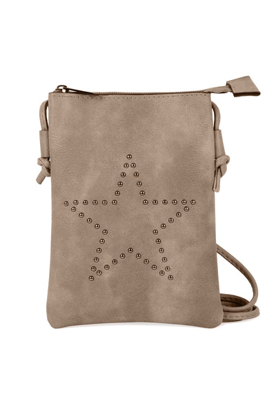 STAR MINI PU CROSSBODY BAG