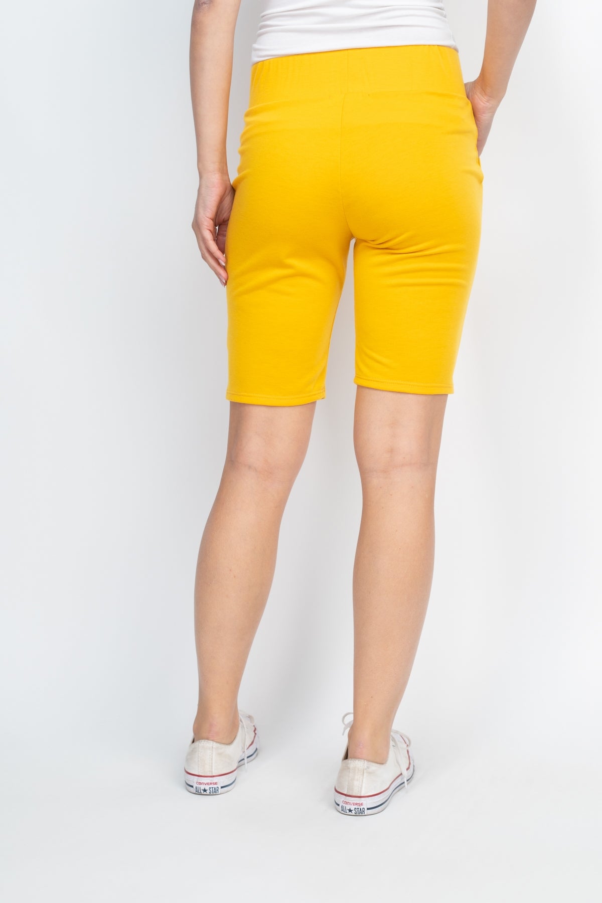 SOLID SELF TIE SHORTS WITH SIDE POCKETS 1-2-2-2