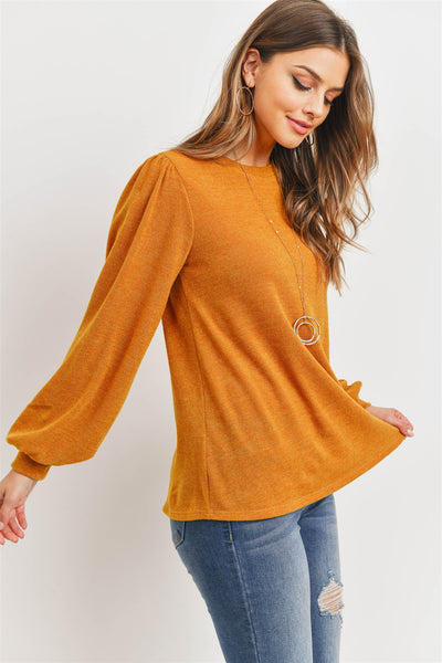 LONG SLEEVES ROUND NECK MIER SWEATER  1-2-2-2