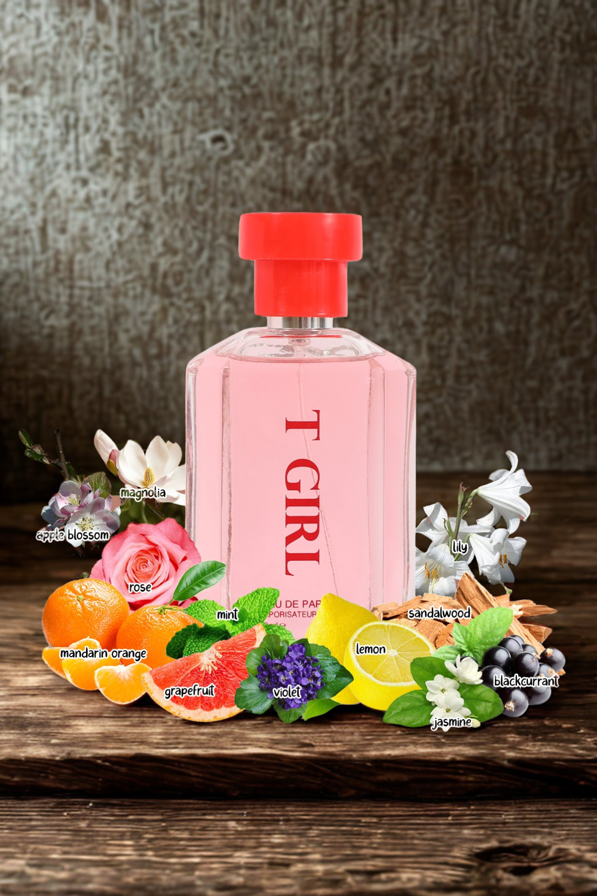 T GIRL SPRAY PERFUME EAU DE PARFUM FOR WOMEN - 100ML/3.4 FL.OZ.