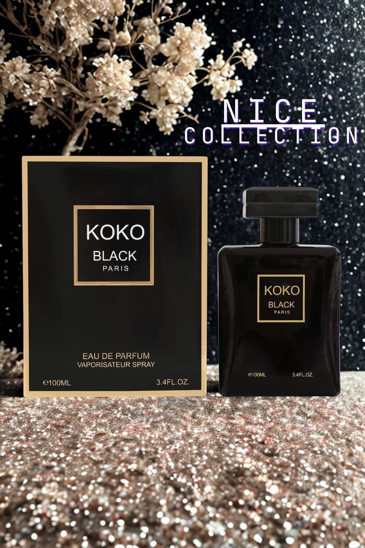 KOKO BLACK SPRAY PERFUME EAU DE PARFUM FOR WOMEN - 100ML/3.4 FL.OZ.