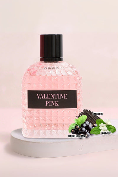 VALENTINE PINK SPRAY COLOGNE EAU DE TOILETTE FOR WOMEN - 100ML/3.4 FL.OZ.