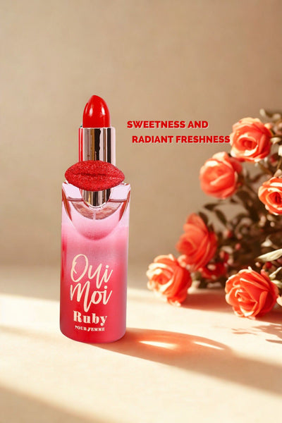 OUI MOI RUBY SPRAY PERFUME EAU DE PARFUM FOR WOMEN - 100ML/3.4 FL.OZ.