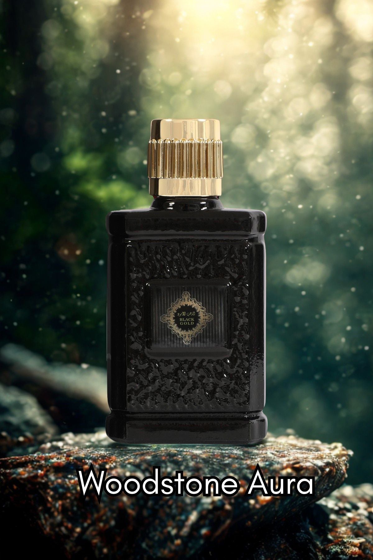 BLACK GOLD SPRAY COLOGNE EAU DE TOILETTE FOR MEN - 100ML/3.4 FL.OZ.