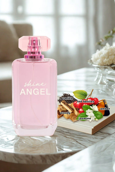 SHINE ANGEL SPRAY PERFUME EAU DE PARFUM FOR WOMEN - 100ML/3.4 FL.OZ.