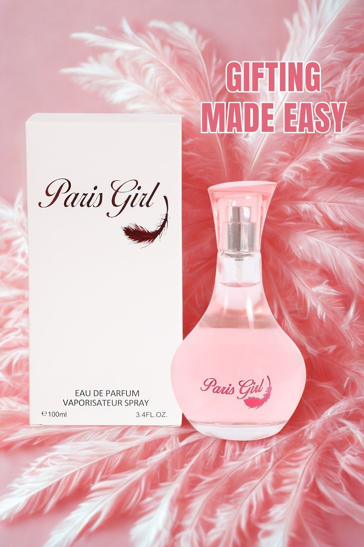 PARIS GIRL SPRAY PERFUME EAU DE PARFUM FOR WOMEN - 100ML/3.4 FL.OZ.