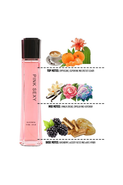 PINK SEXY SPRAY PERFUME EAU DE PARFUM FOR WOMEN - 100ML/3.4 FL.OZ