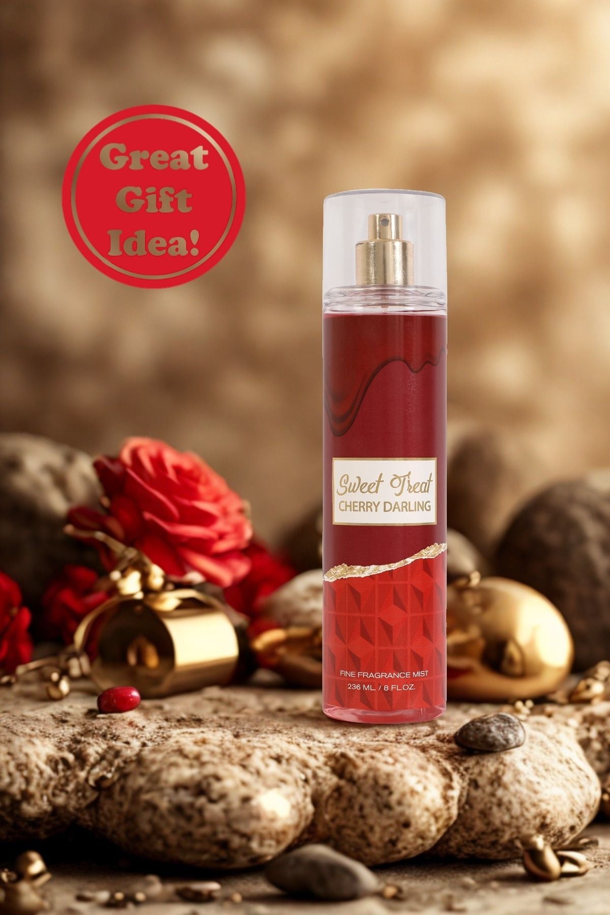 SWEET TREAT CHERRY DARLING FINE FRAGRANCE MIST FOR WOMEN - 236ML/8 FL.OZ.
