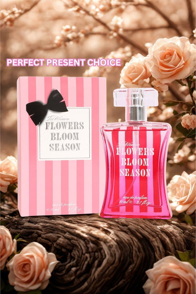 FLOWERS BLOOM SEASON SPRAY PERFUME EAU DE PARFUM FOR WOMEN - 80ML/2.7 FL.OZ.