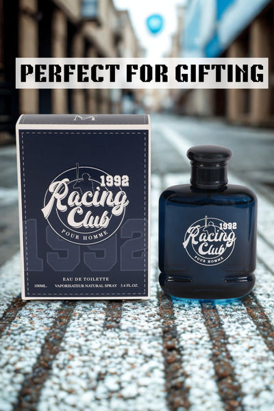 RACING CLUB 1992 SPRAY COLOGNE EAU DE TOILETTE FOR MEN - 100ML/ 3.4 FL.OZ.