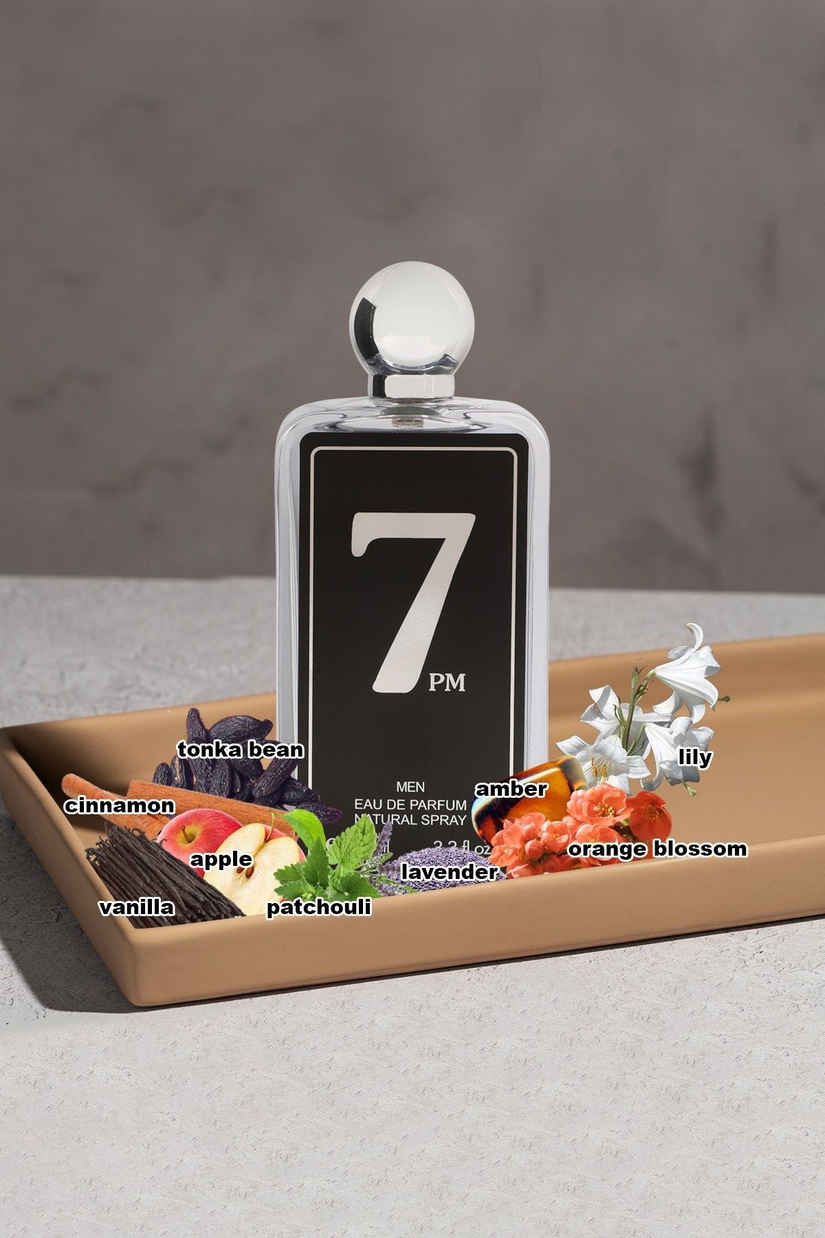 7 PM SPRAY PERFUME EAU DE PARFUM FOR MEN - 100ML/3.3 FL.OZ.