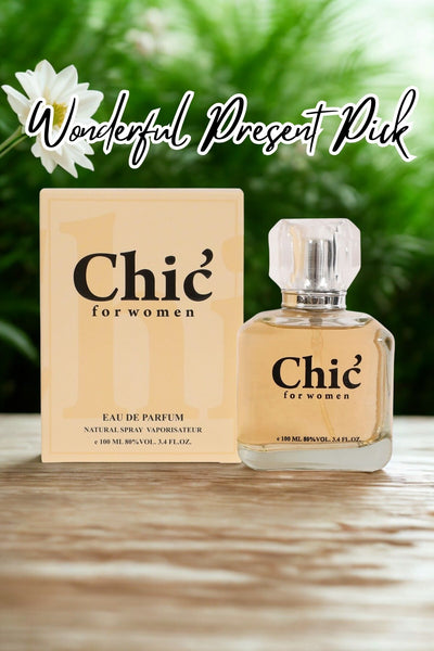 CHIC SPRAY PERFUME EAU DE PARFUM FOR WOMEN - 100ML/3.4 FL.OZ.