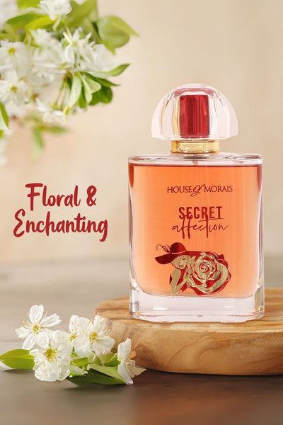 SECRET AFFECTION SPRAY PERFUME EAU DE PARFUM FOR WOMEN - 100ML/3.4FL.OZ.