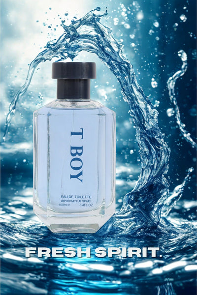 T BOY SPRAY COLOGNE EAU DE TOILETTE FOR MEN - 100ML/3.4 FL.OZ.