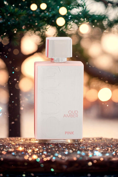 OUD AMBER PINK SPRAY PERFUME EAU DE PARFUM FOR WOMEN - 100ML/3.4FL.OZ.