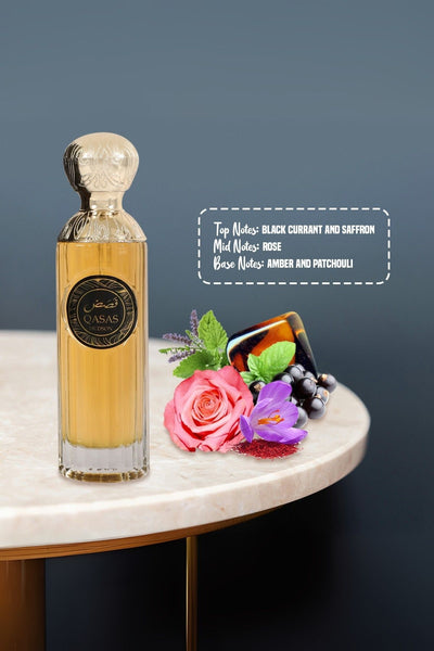 QASAS HUDSON SPRAY PERFUME EAU DE PARFUM FOR MEN AND WOMEN - 100ML/3.4 FL.OZ.