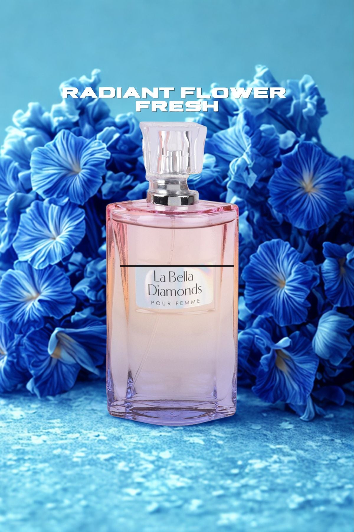 LA BELLA DIAMONDS SPRAY PERFUME EAU DE PARFUM FOR WOMEN - 100ML/3.4 FL.OZ.