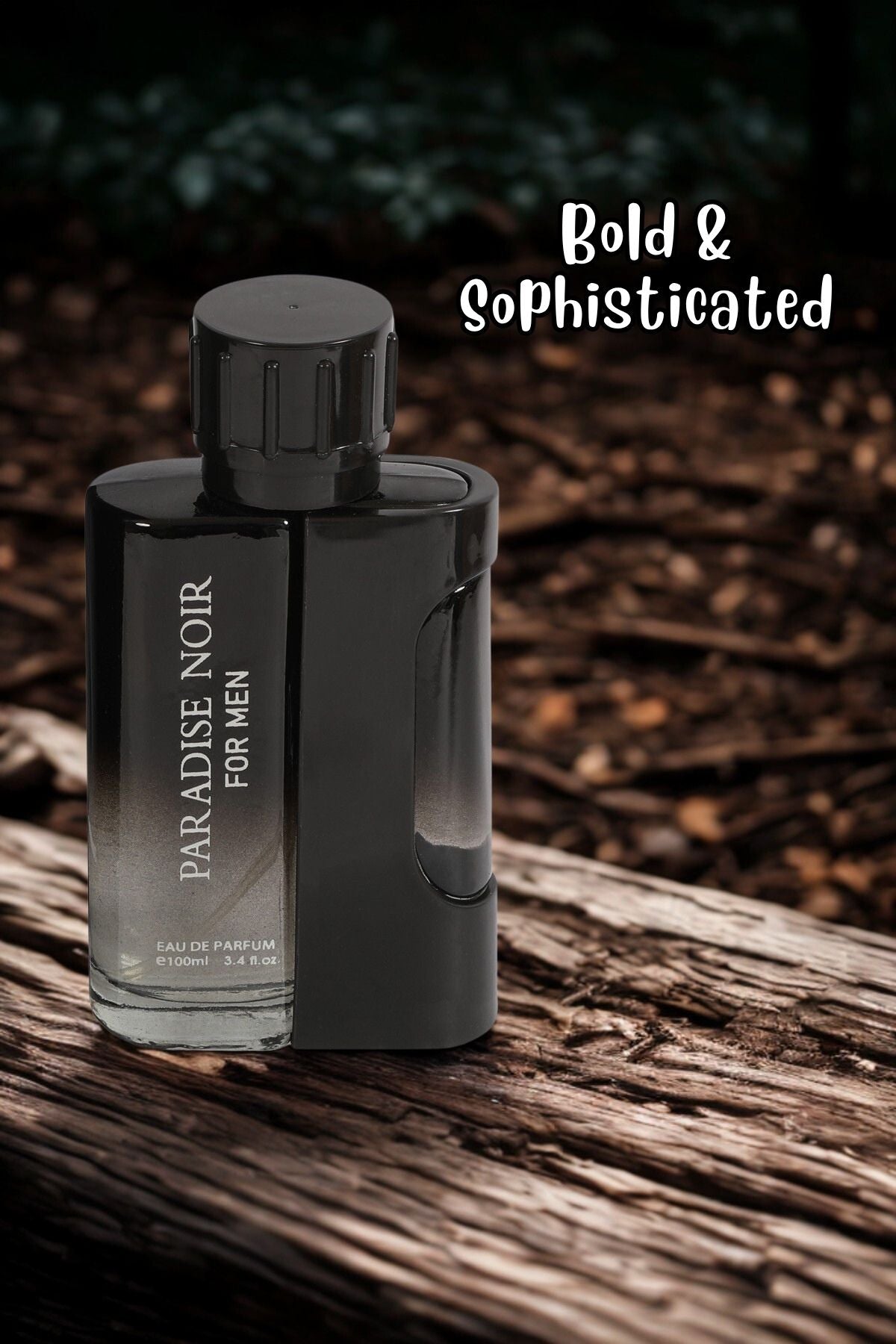 PARADISE NOIR SPRAY PERFUME EAU DE PARFUM FOR MEN - 100ML/3.4FL.OZ.