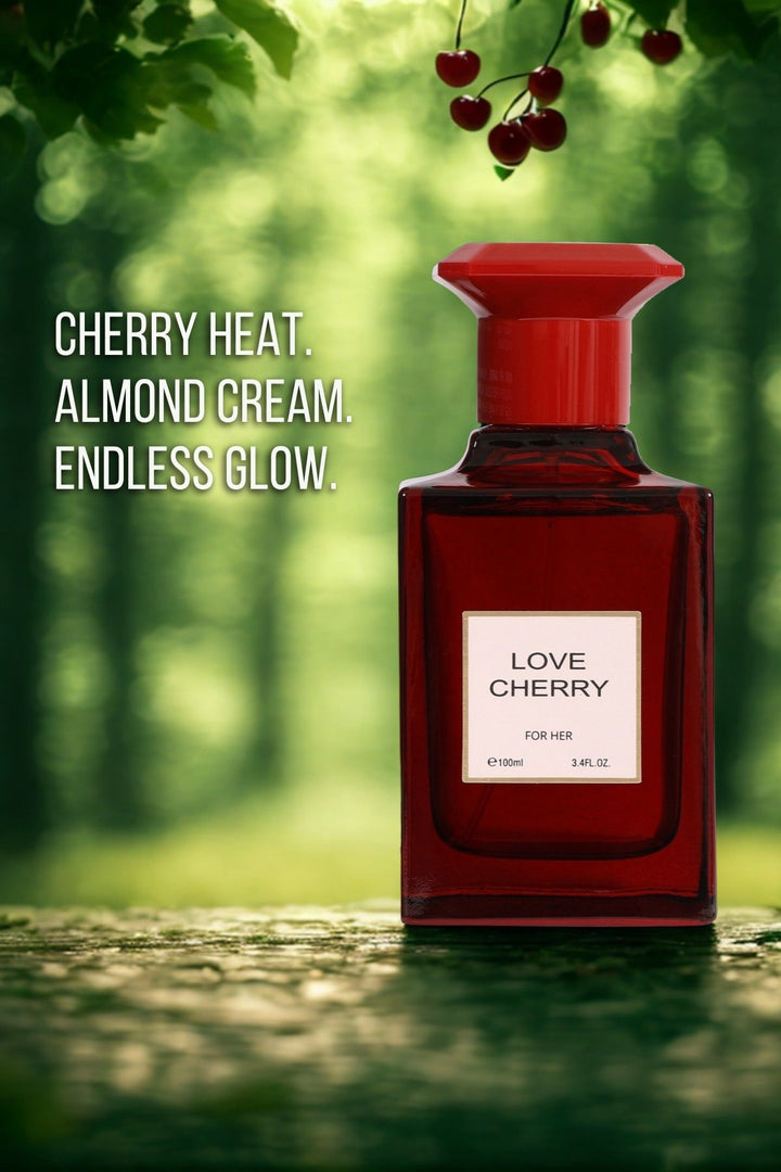 LOVE CHERRY SPRAY PERFUME EAU DE PARFUM FOR WOMEN - 100ML/3.4 FL