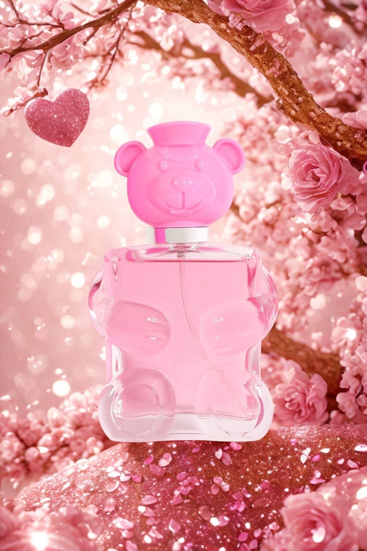 HONEY BEAR PINK SPRAY PERFUME EAU DE PARFUM FOR WOMEN - 100ML/3.4FL.OZ.