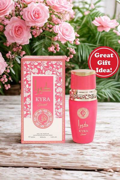 KYRA SWEET SPRAY PERFUME EAU DE PARFUM FOR WOMEN - 100ML/3.4FL.OZ.