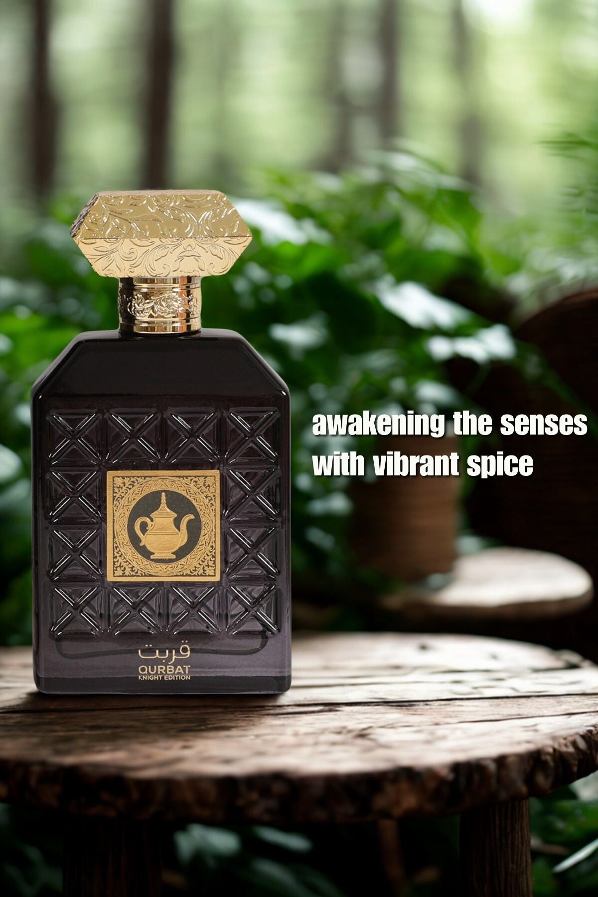 QURBAT KNIGHT EDITION SPRAY PERFUME EAU DE PARFUM FOR MEN AND WOMEN - 100ML/3.4FL.OZ.