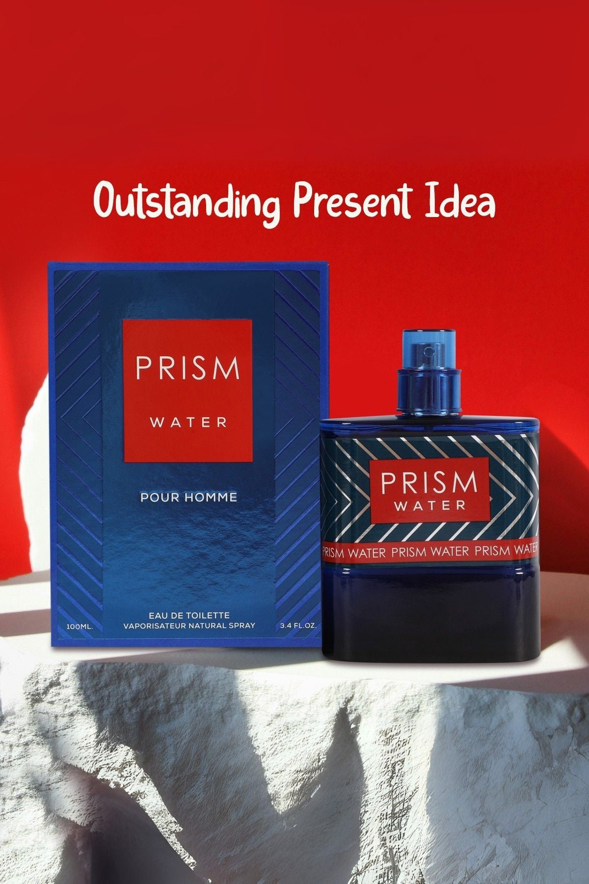 PRISM WATER SPRAY COLOGNE EAU DE TOILETTE FOR MEN - 100ML/3.4 FL.OZ.