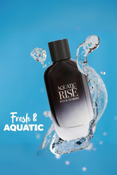 AQUATIC RISE SPRAY PERFUME EAU DE PARFUM FOR MEN - 100ML/3.4FL.OZ.