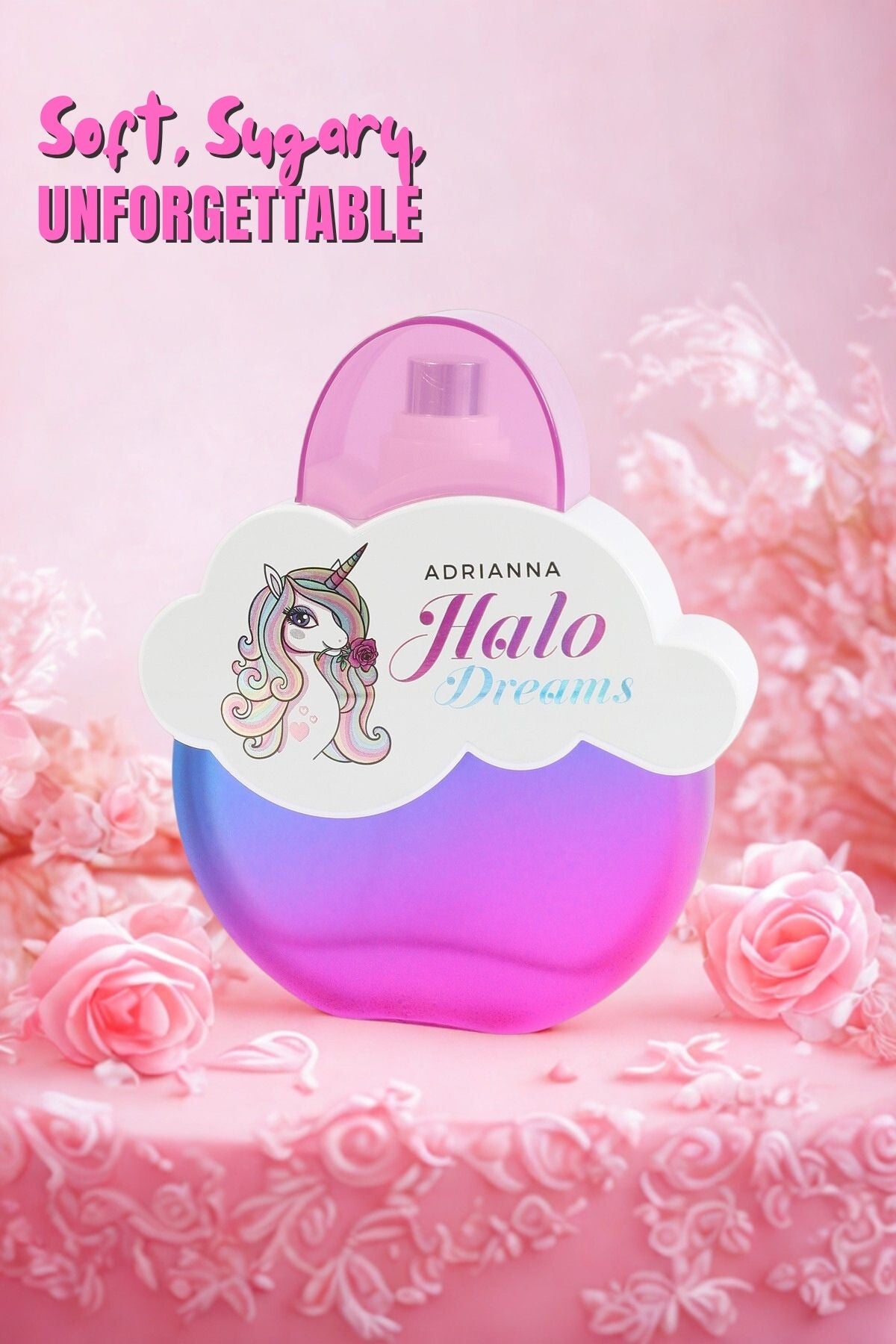 ADRIANNA HALO DREAMS SPRAY PERFUME EAU DE PARFUM FOR WOMEN - 80ML/2.7 FL.OZ.