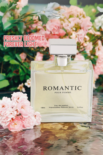 ROMANTIC SPRAY PERFUME EAU DE PARFUM FOR WOMEN - 100ML/3.4 FL.OZ.