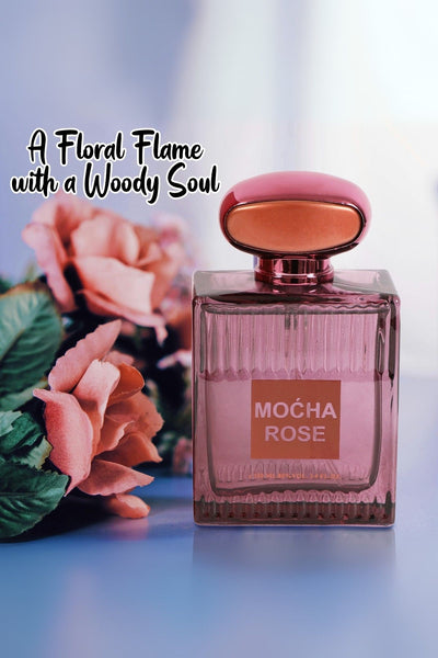 MOCHA ROSE SPRAY PERFUME EAU DE PARFUM FOR WOMEN - 100ML/3.4 FL.OZ.