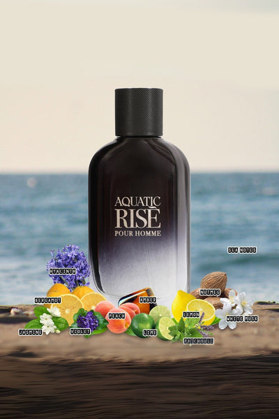 AQUATIC RISE SPRAY PERFUME EAU DE PARFUM FOR MEN - 100ML/3.4FL.OZ.