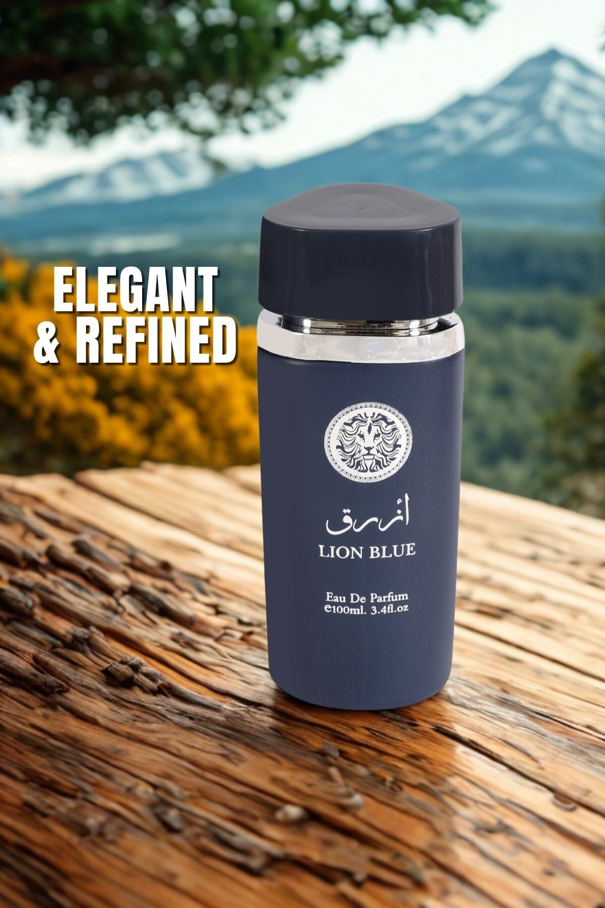 LION BLUE SPRAY PERFUME EAU DE PARFUM FOR MEN - 100ML/3.4FL.OZ.