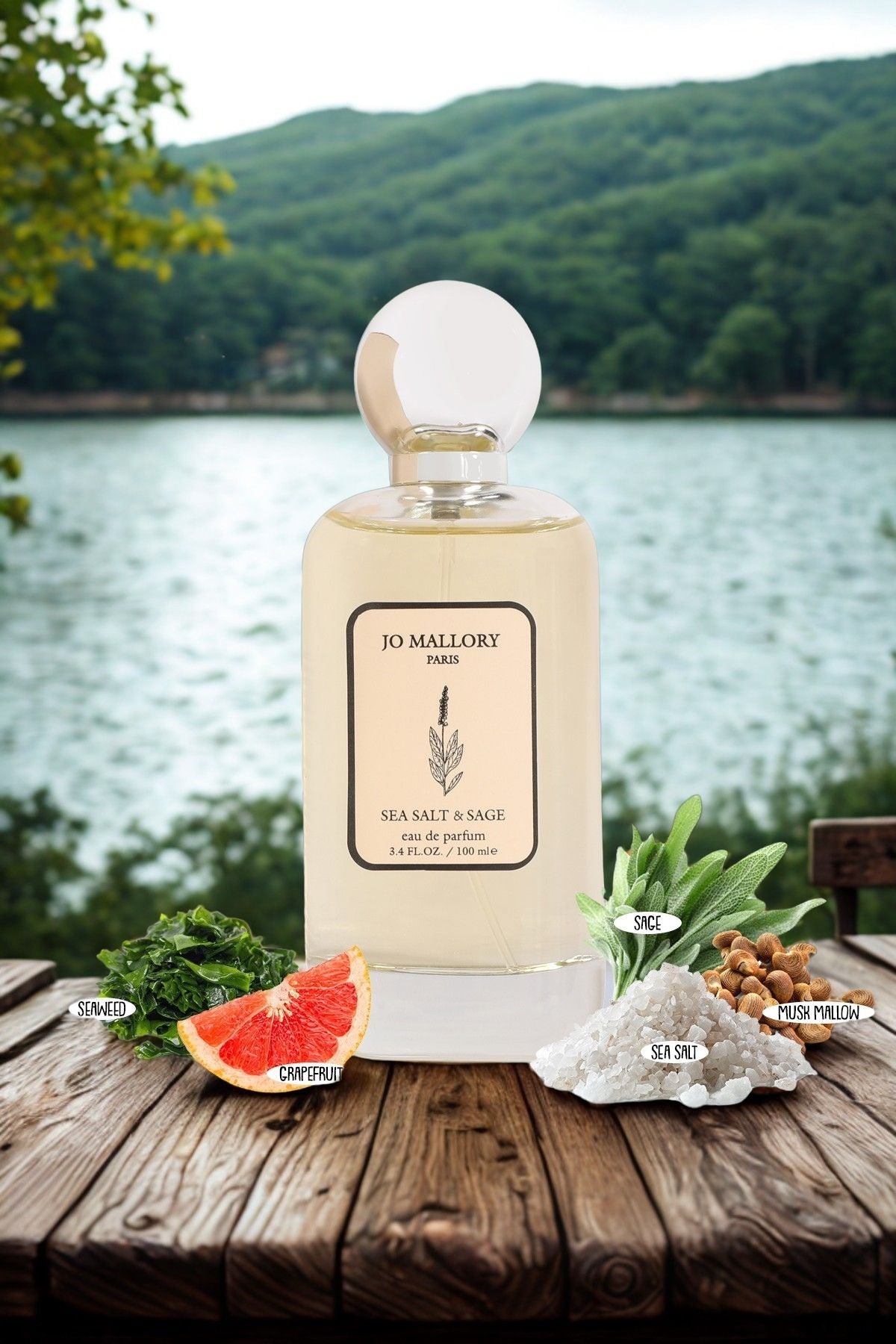 JO MALLORY PARIS EAU DE PARFUM FOR WOMEN - 100ML/3.4 FL.OZ.