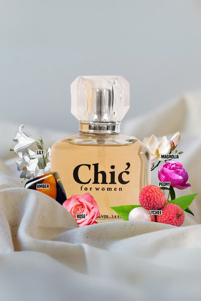 CHIC SPRAY PERFUME EAU DE PARFUM FOR WOMEN - 100ML/3.4 FL.OZ.