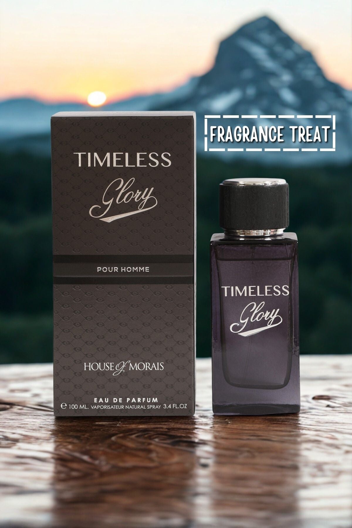 TIMELESS GLORY  SPRAY PERFUME EAU DE PARFUM FOR MEN - 100ML/3.4FL.OZ.
