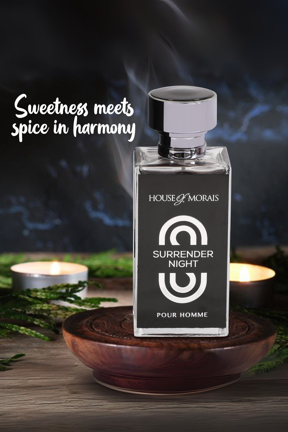 SURRENDER NIGHT SPRAY PERFUME EAU DE PARFUM FOR MEN - 100ML/3.4FL.OZ.