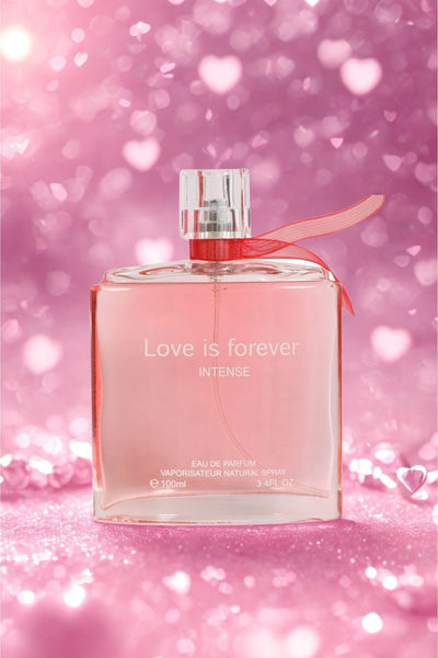 LOVE IS FOREVER INTENSE SPRAY PERFUME EAU DE PARFUM FOR WOMEN - 100ML/3.4 FL.OZ.