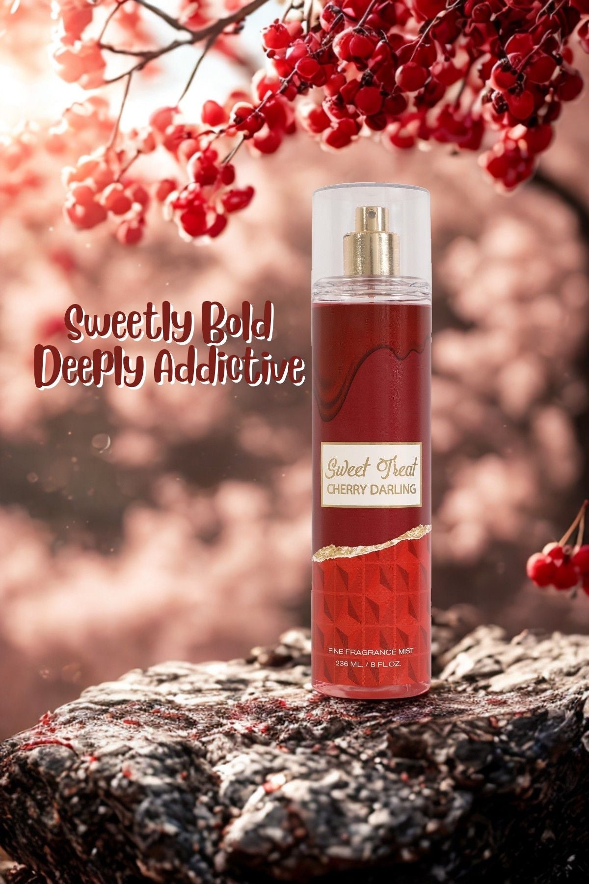 SWEET TREAT CHERRY DARLING FINE FRAGRANCE MIST FOR WOMEN - 236ML/8 FL.OZ.