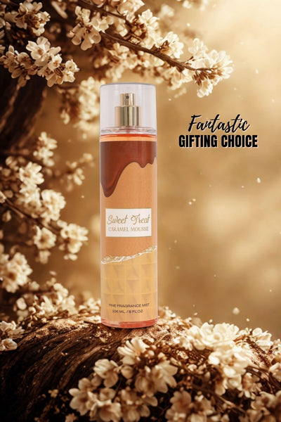 SWEET TREAT CARAMEL MOUSE FINE FRAGRANCE MIST FOR WOMEN - 236ML/8 FL.OZ.