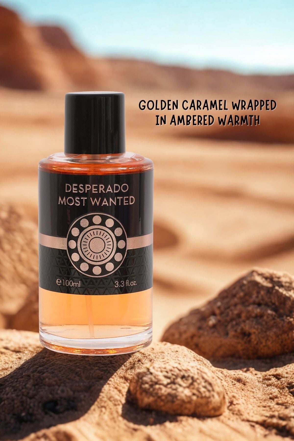 DESPERADO MOST WANTED SPRAY PERFUME EAU DE PARFUM FOR MEN - 100ML/3.3 FL.OZ.