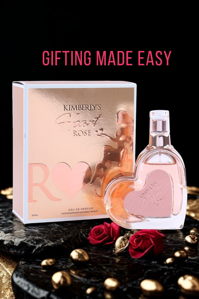 KIMBERLY HEART ROSE SPRAY PERFUME EAU DE PARFUM FOR WOMEN - 80ML/2.7 FL.OZ.