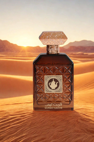 QURBAT KAHVE SPRAY PERFUME EAU DE PARFUM FOR MEN-100ML/3.4FL.OZ.